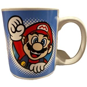 Super Mario Bros Coffee Mug Frankford Candy 2022 Mario, Luigi & Peach Nintendo